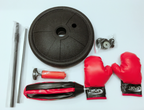 Kids Boxing Set - Punching Bag + Gloves | Adjustable Height | Ages 3-10